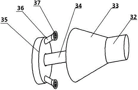 Gastroenterology circulating type stomach cleaning device