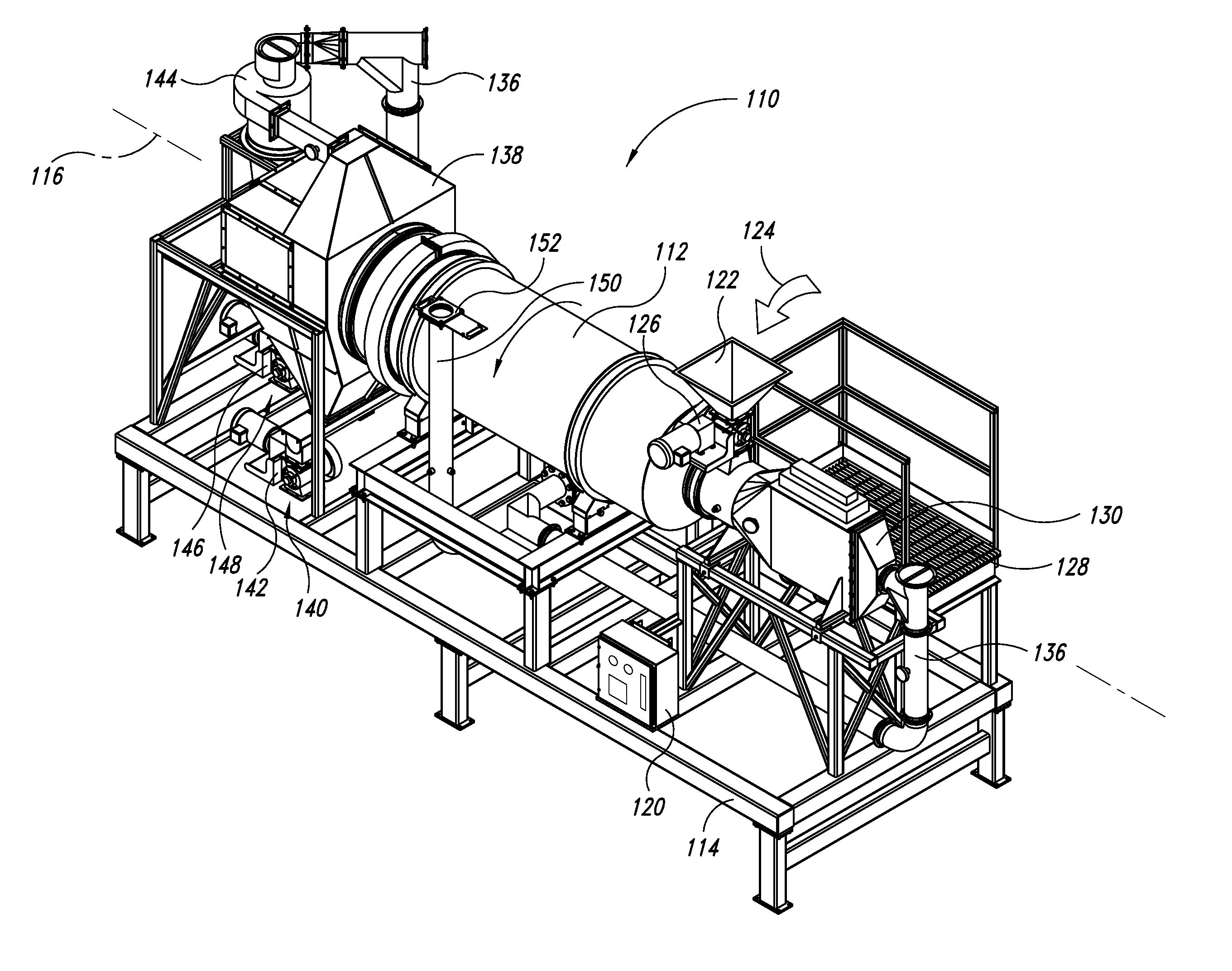 Biomass torrefaction system and method