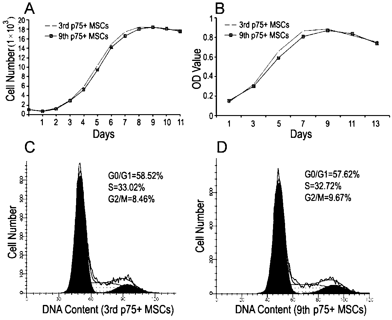 Cultural method of crest-derived stem cell of cranial nerve and identification method