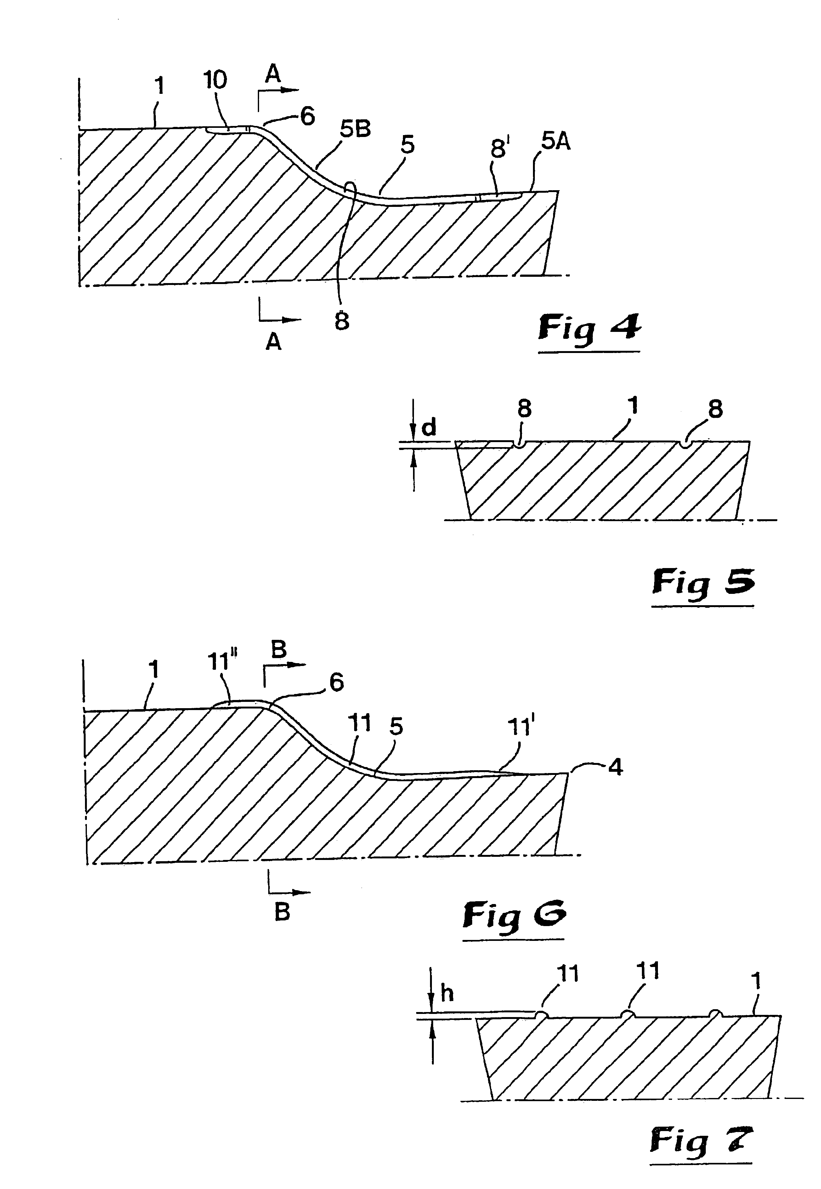 Cutting insert for drills having chip-embossing formations for stiffening chips