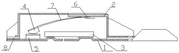 Small high-efficiency overcurrent and overheat protector