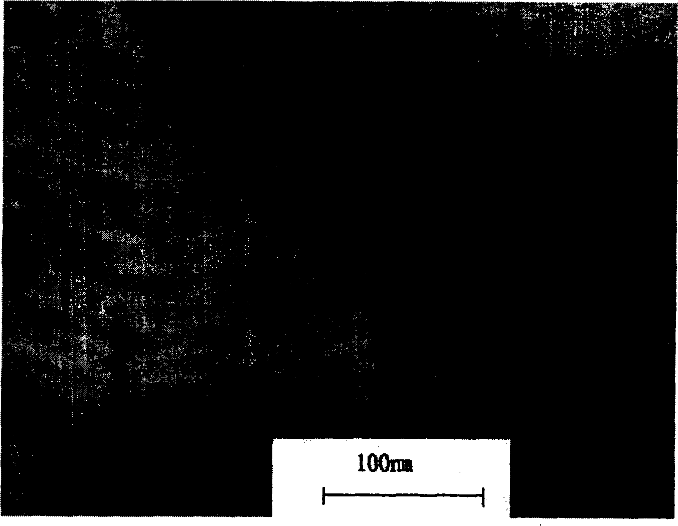 Method for preparing modified montmorillonite for polymer/inorganic nano composite material