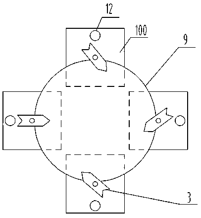 Wind energy suspension type carbon fiber composite three-dimensional ecological floating bed algae removal device