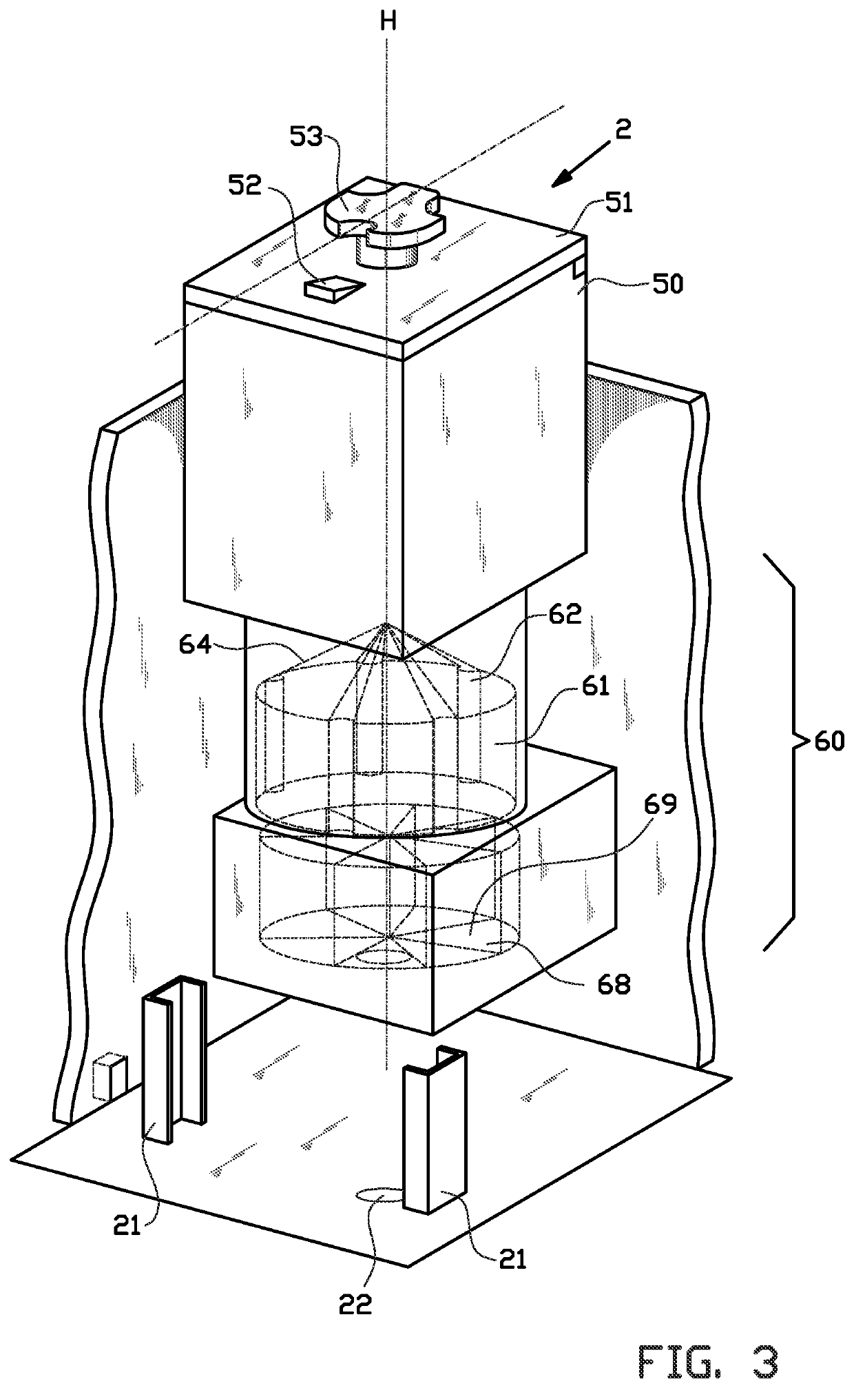 Method for dispensing discrete medicaments, a test station for testing a feeder unit, and a method for determining a fill level of a feeder unit