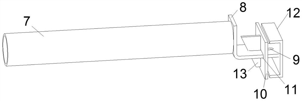 A connection method of a prefabricated steel mesh protection system for an outer protective frame body