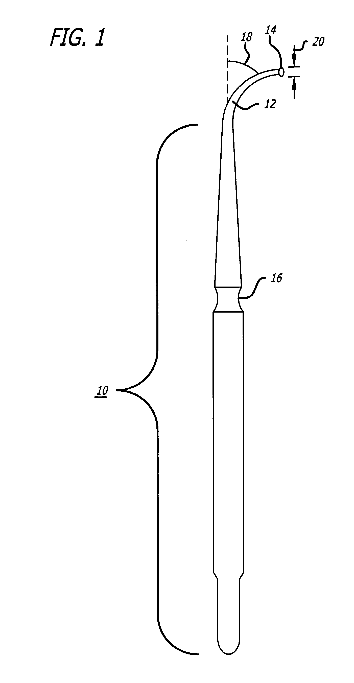 Method for locating, measuring, and evaluating the enlargement of a foramen