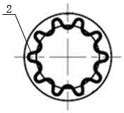 Air dust filter device for control valve of railway truck