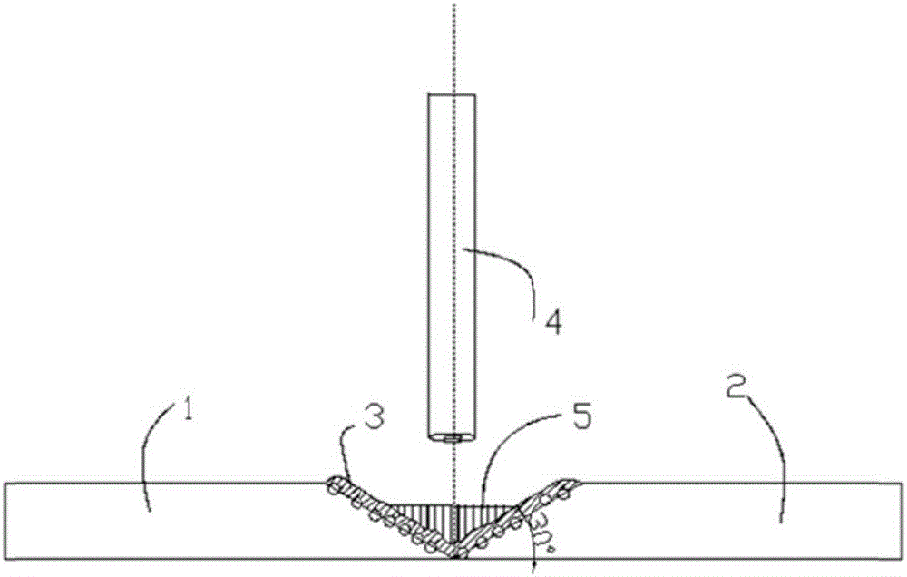 Cold spraying welding method used for improving strength of dissimilar metal joints and based on interface pinning effect