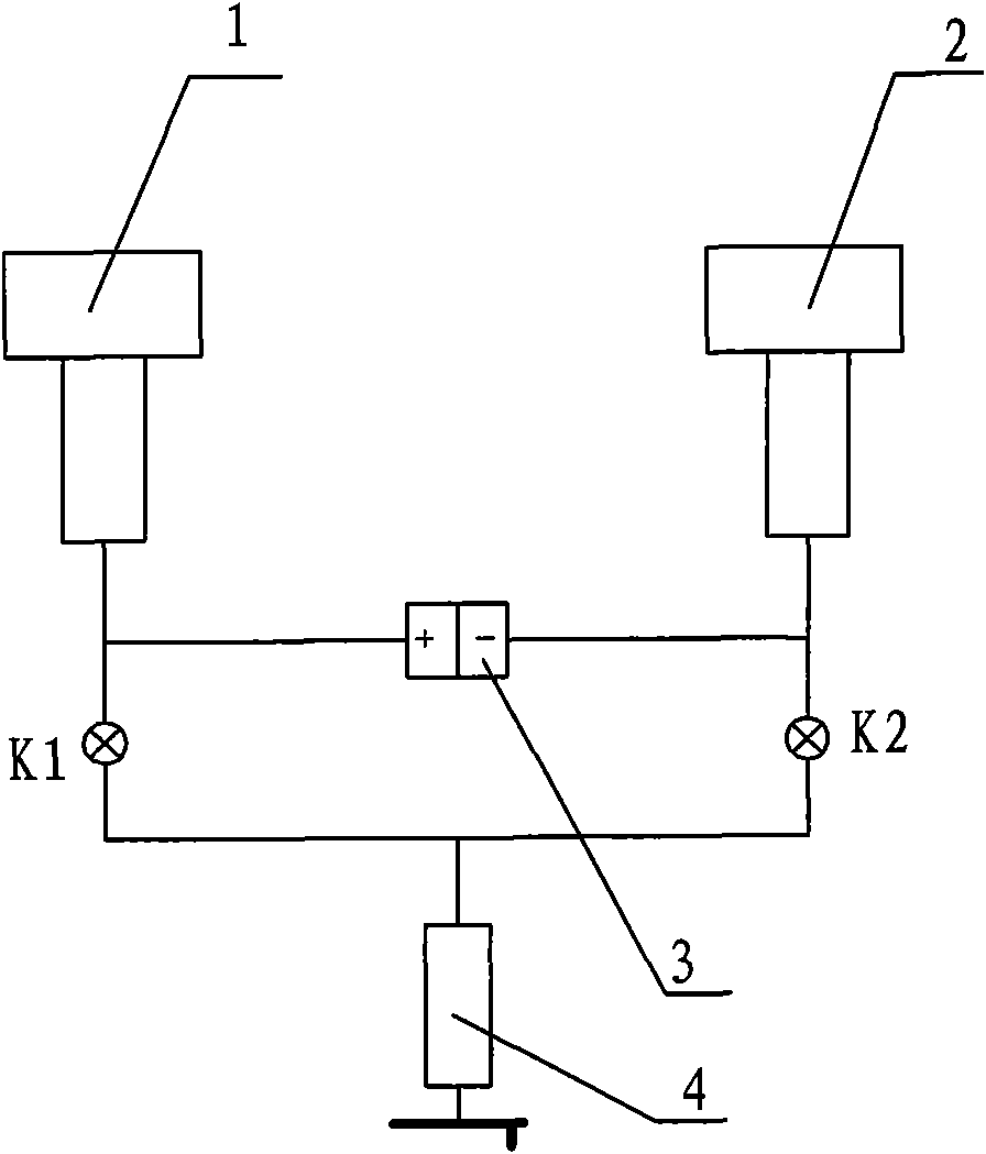 Piston type or buoy type pressure meter effective area measuring method