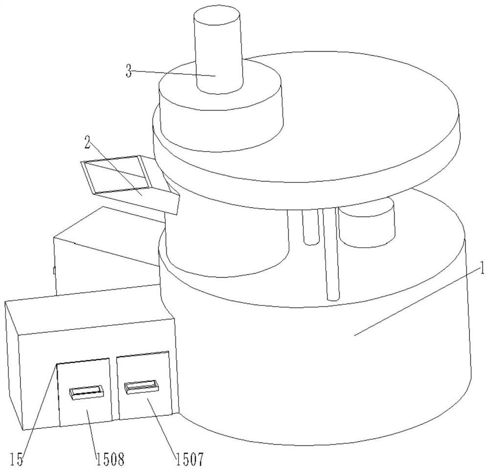 Environment-friendly composting treatment equipment for solid-liquid livestock breeding waste