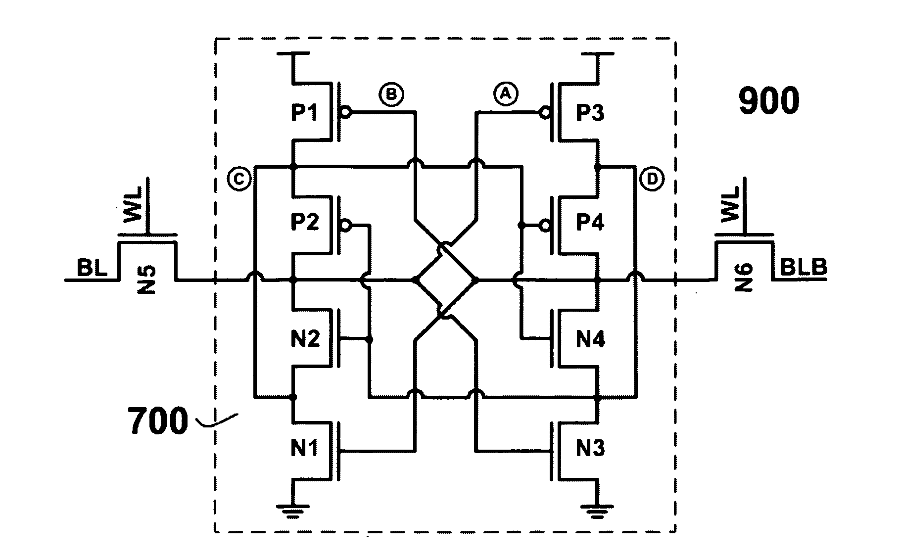 Eight Transistor Soft Error Robust Storage Cell