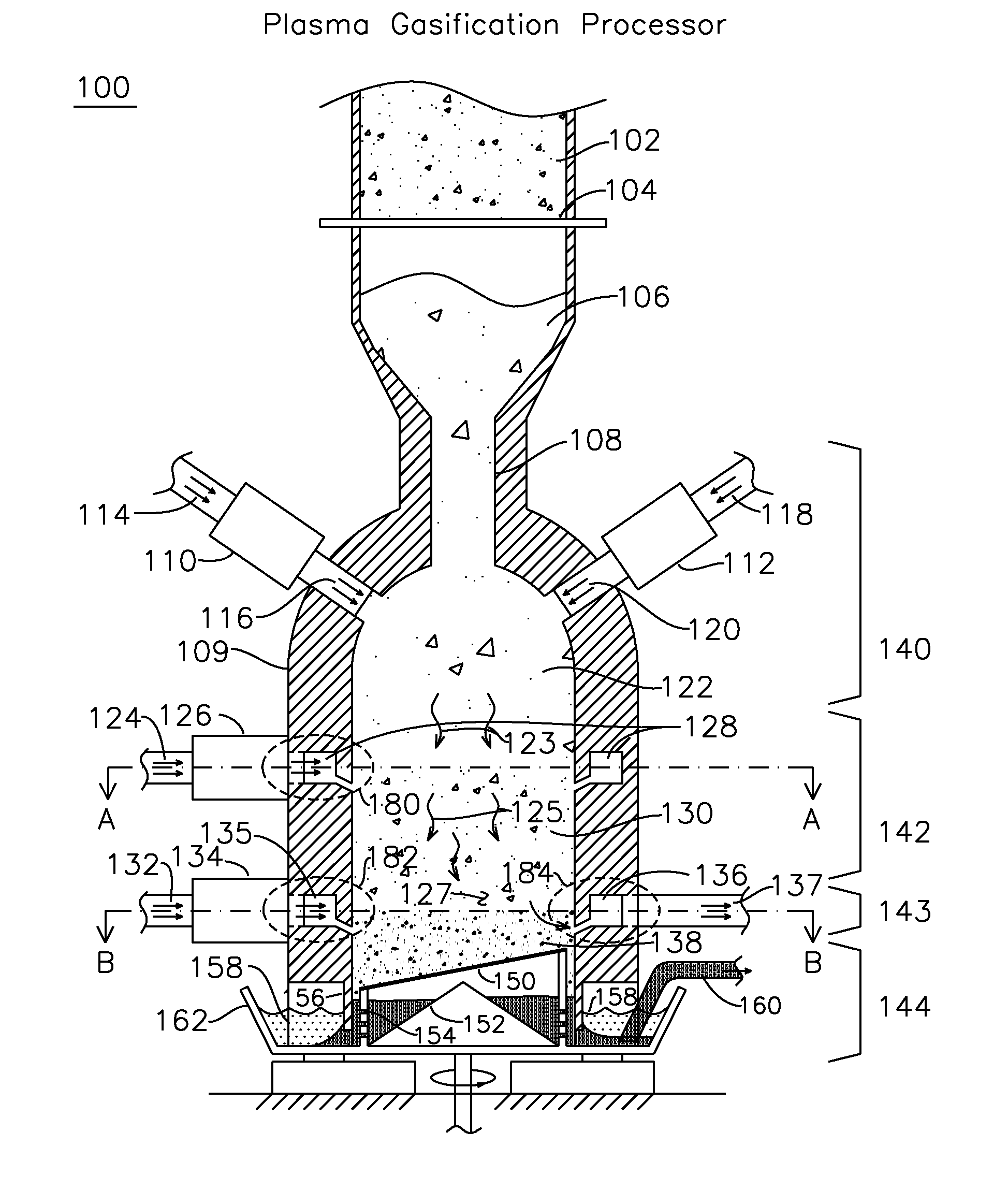 Multi-ring Plasma Pyrolysis Chamber