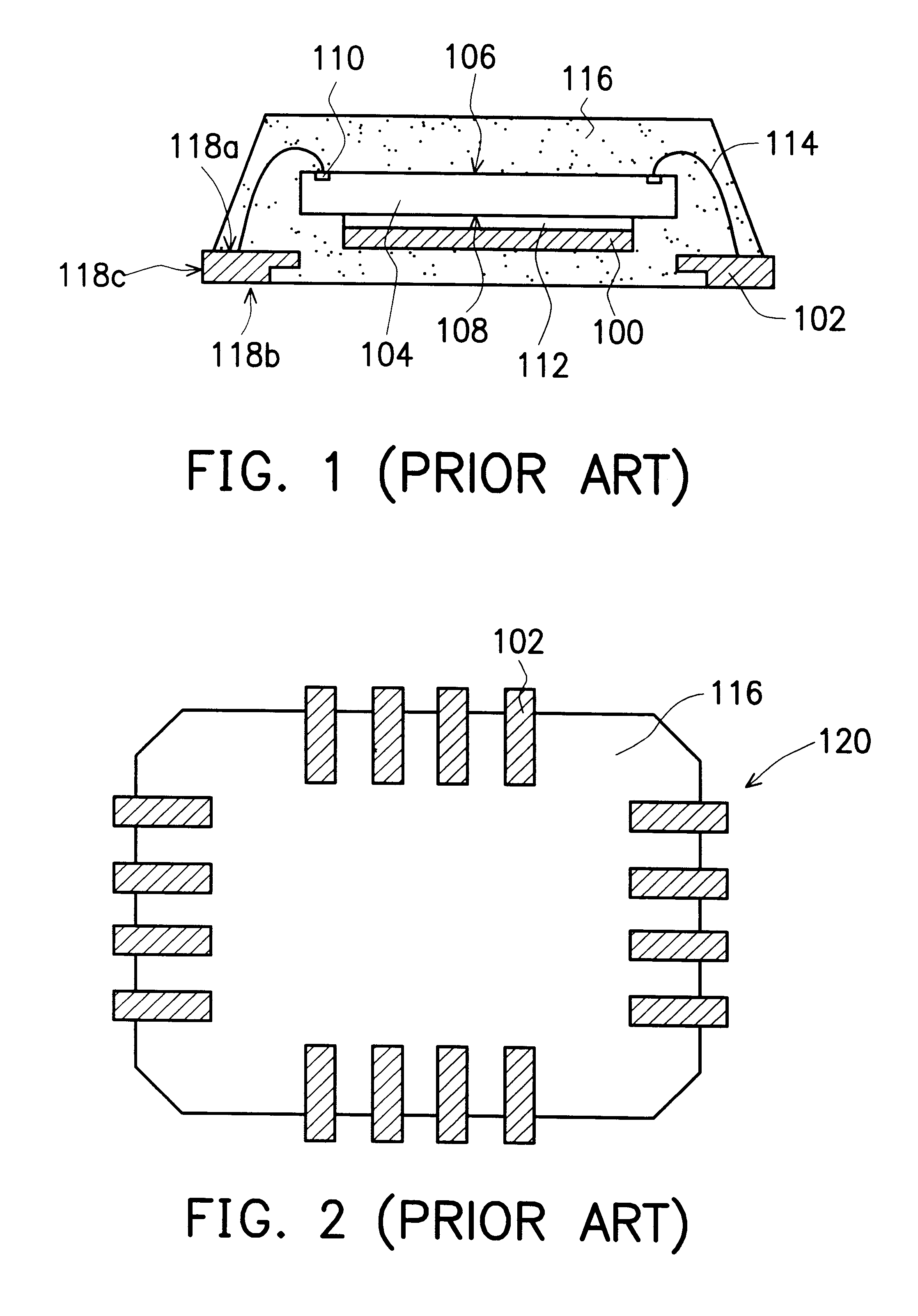 Thermally enhanced quad flat non-lead package of semiconductor