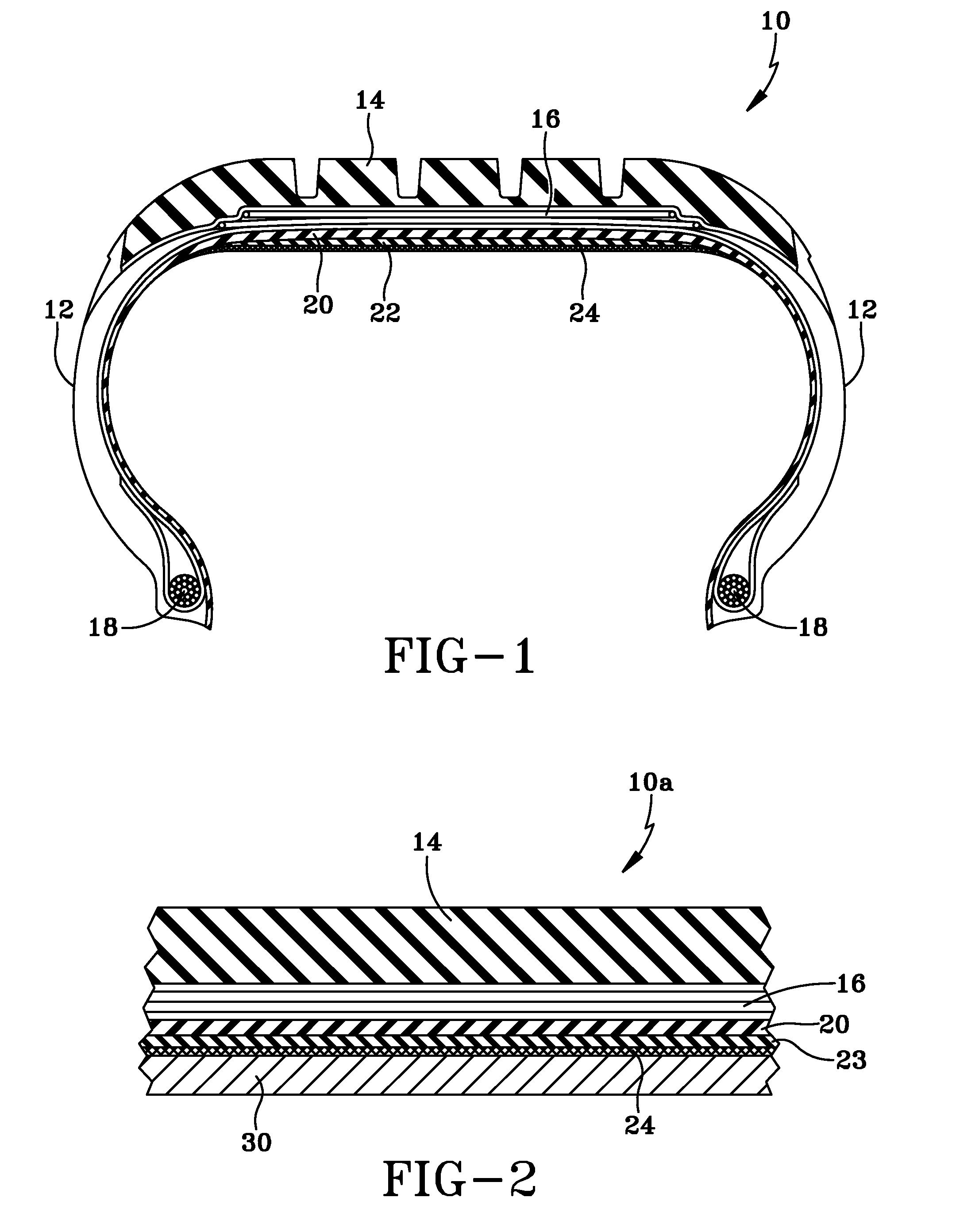 Pneumatic Tire Having Built-In Sealant Layer And Preparation Thereof