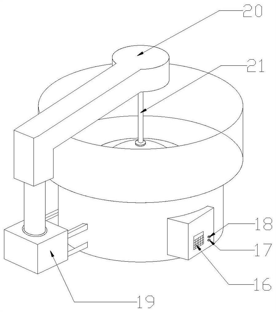 A wooden bead grinder with automatic grinding, cleaning and drying functions