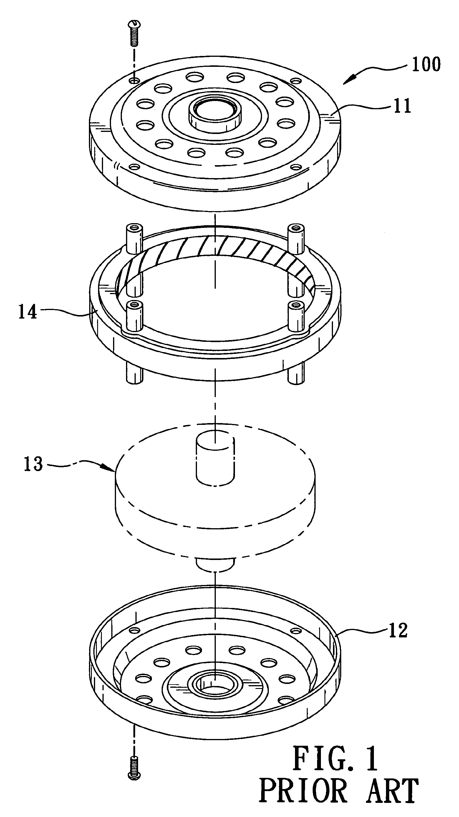 Ceiling fan motor