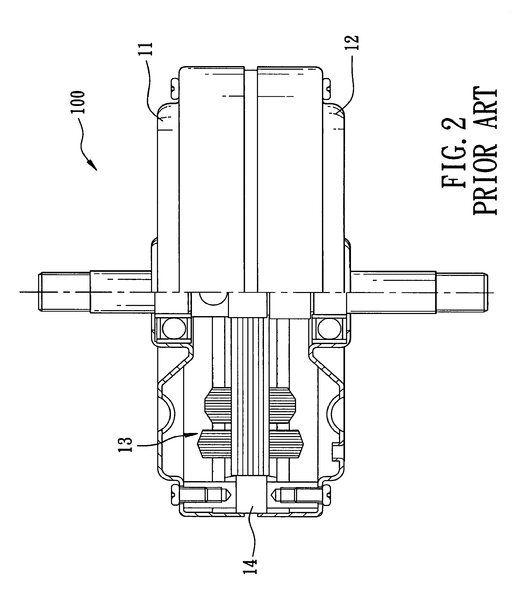 Ceiling fan motor