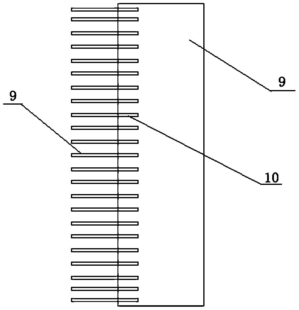 A process for treating sewage in a piece-type precious metal iron-carbon filled sewage reactor