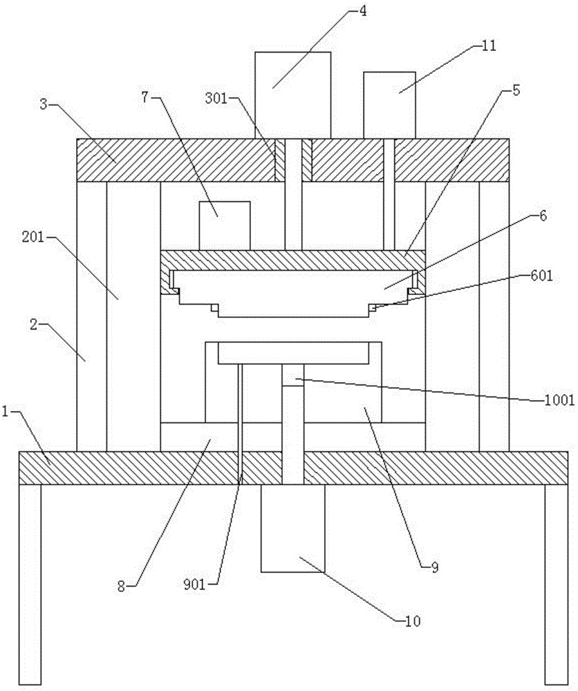 Continuous casting device