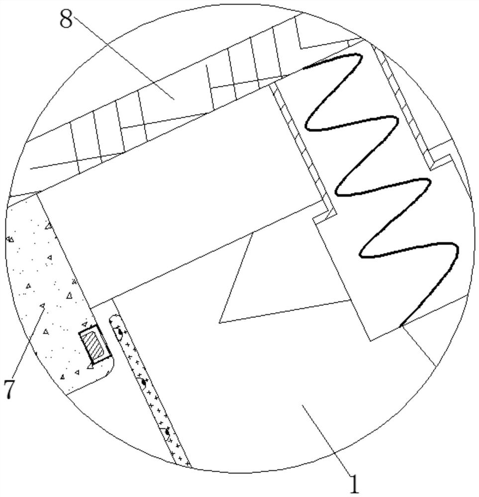 Intelligent grinding device for rubber powder production