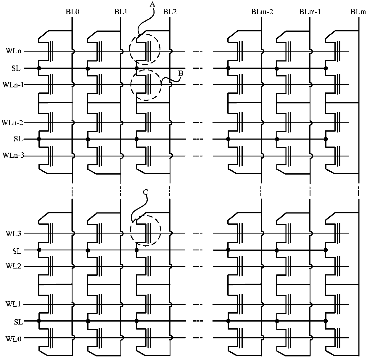 Memory erasing method and device