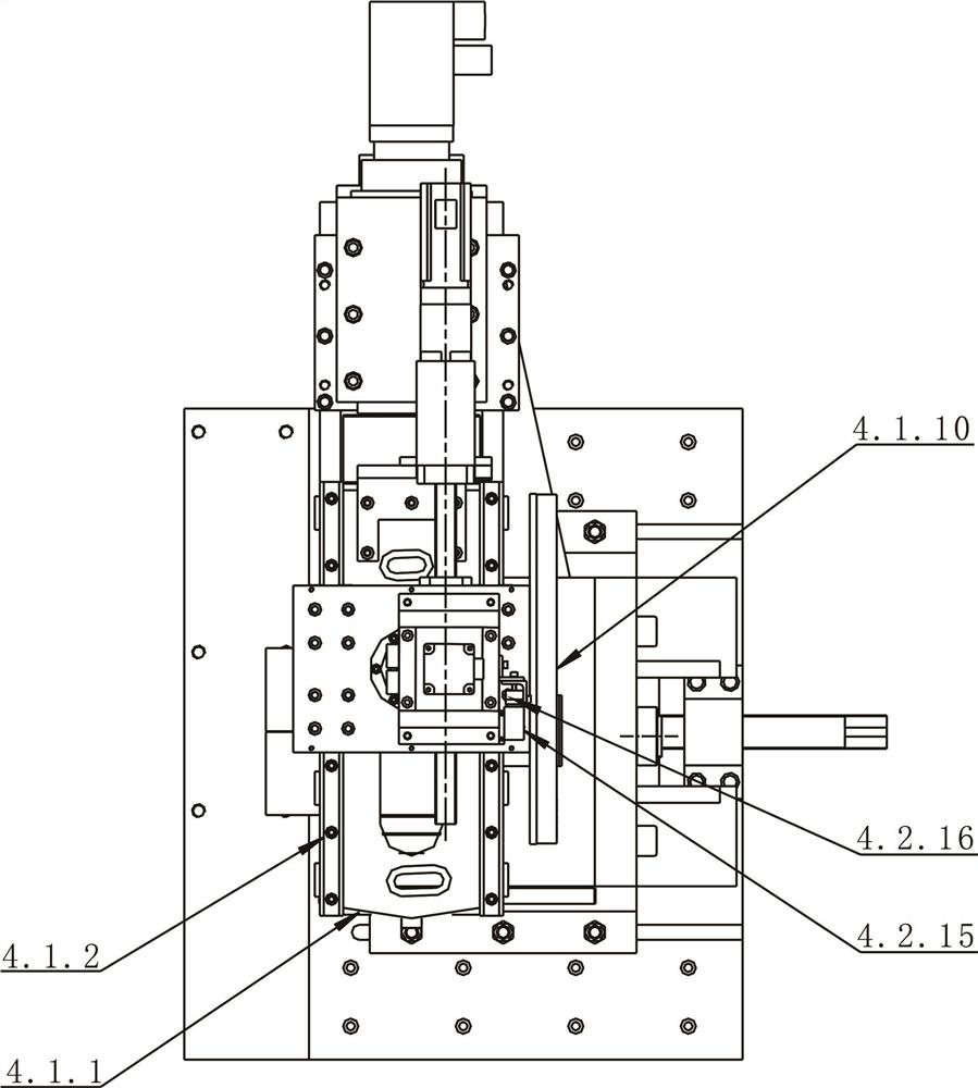 Self-driven double-guide-wheel device