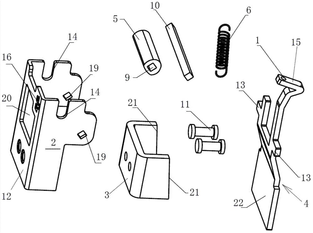 Adjustable magnetic trip and disconnector