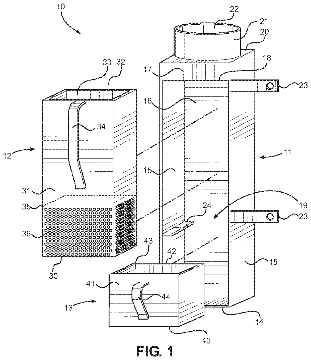 Smoker attachment for gas grill