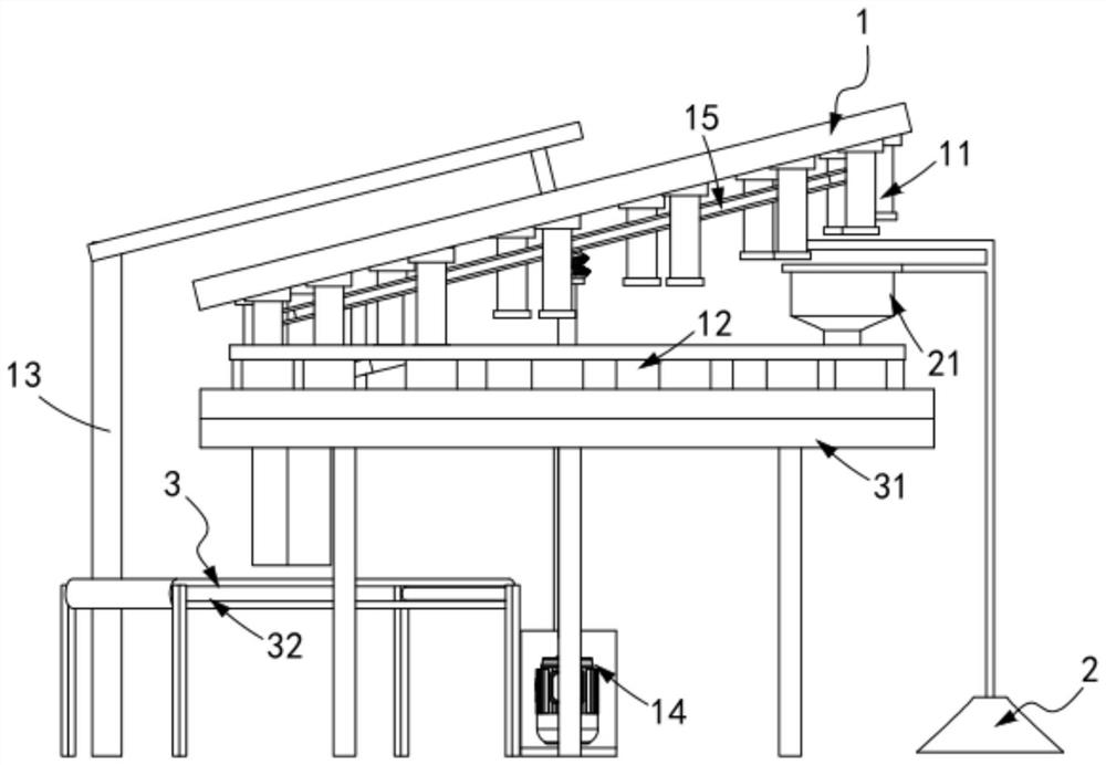 Equipment for preparing carbon ceramic through graphite powder