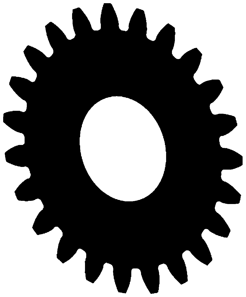 Gear broken tooth laser cladding welding process optimization method based on ansys