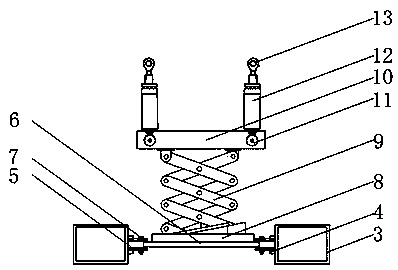 Buried signal lamp for urban intelligent traffic