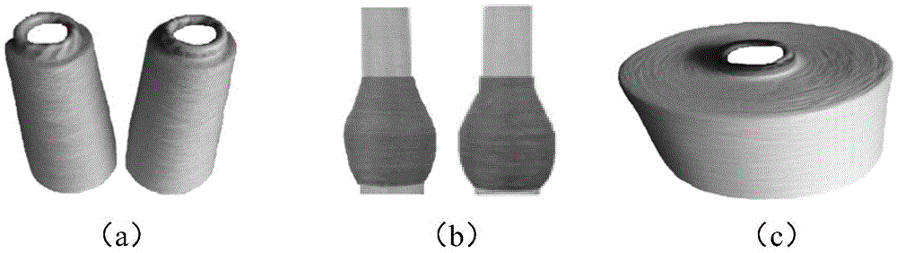 Composite fiber of spices and preparation method and application of composite fiber