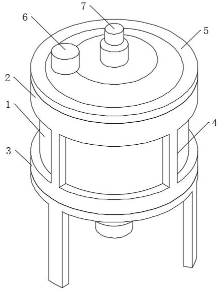 Chemical raw material storage device