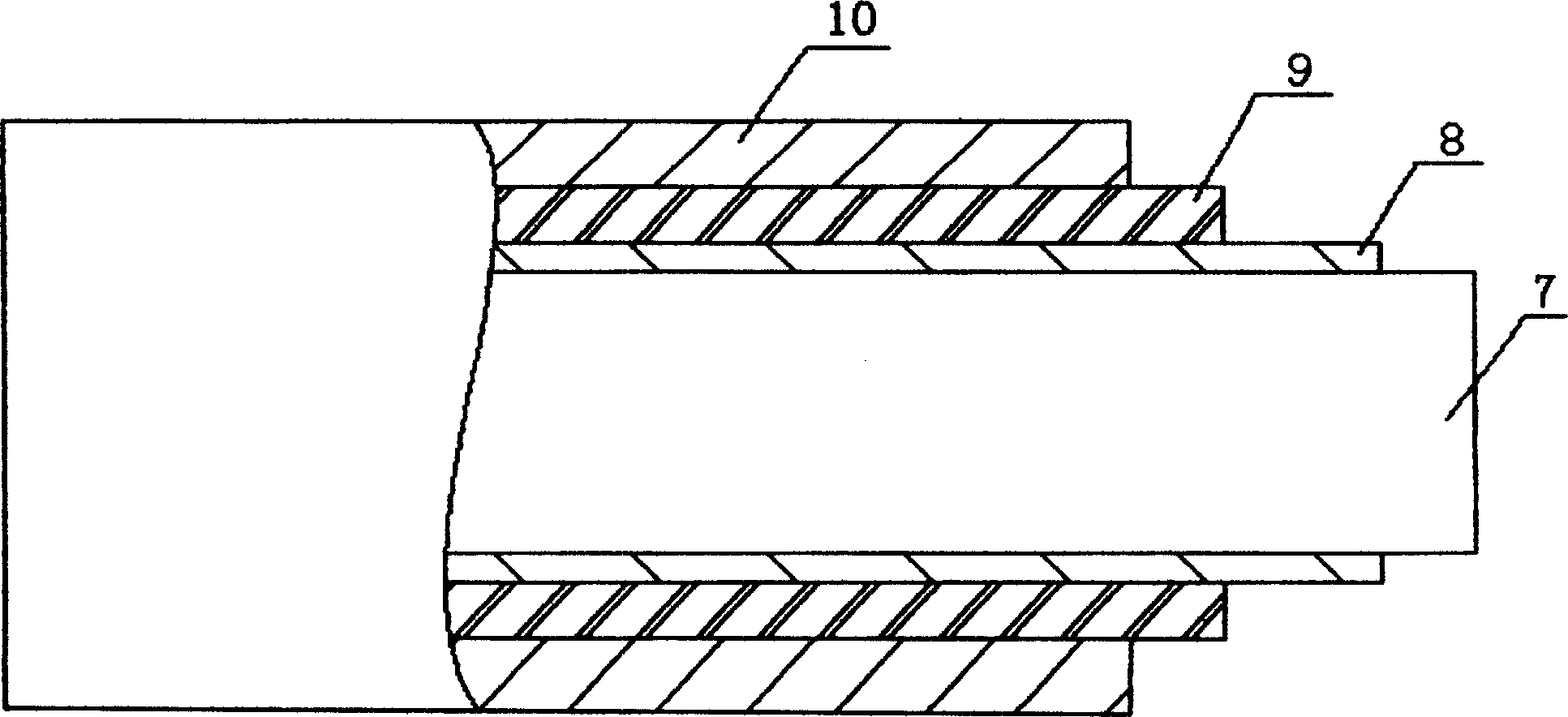 Speical sensing cable alarming method and device for perimeter guard