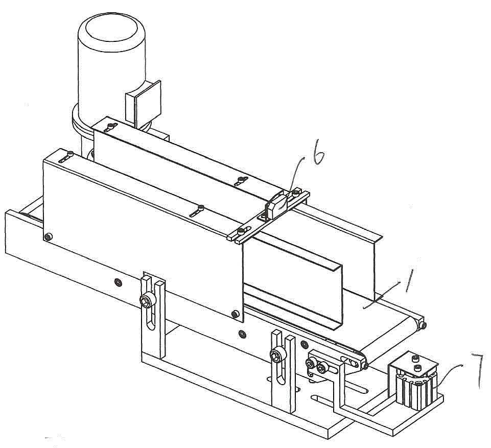 Cold printing machine for hexagonal soaps