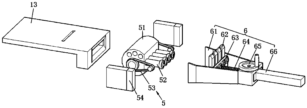 Dough splitting device