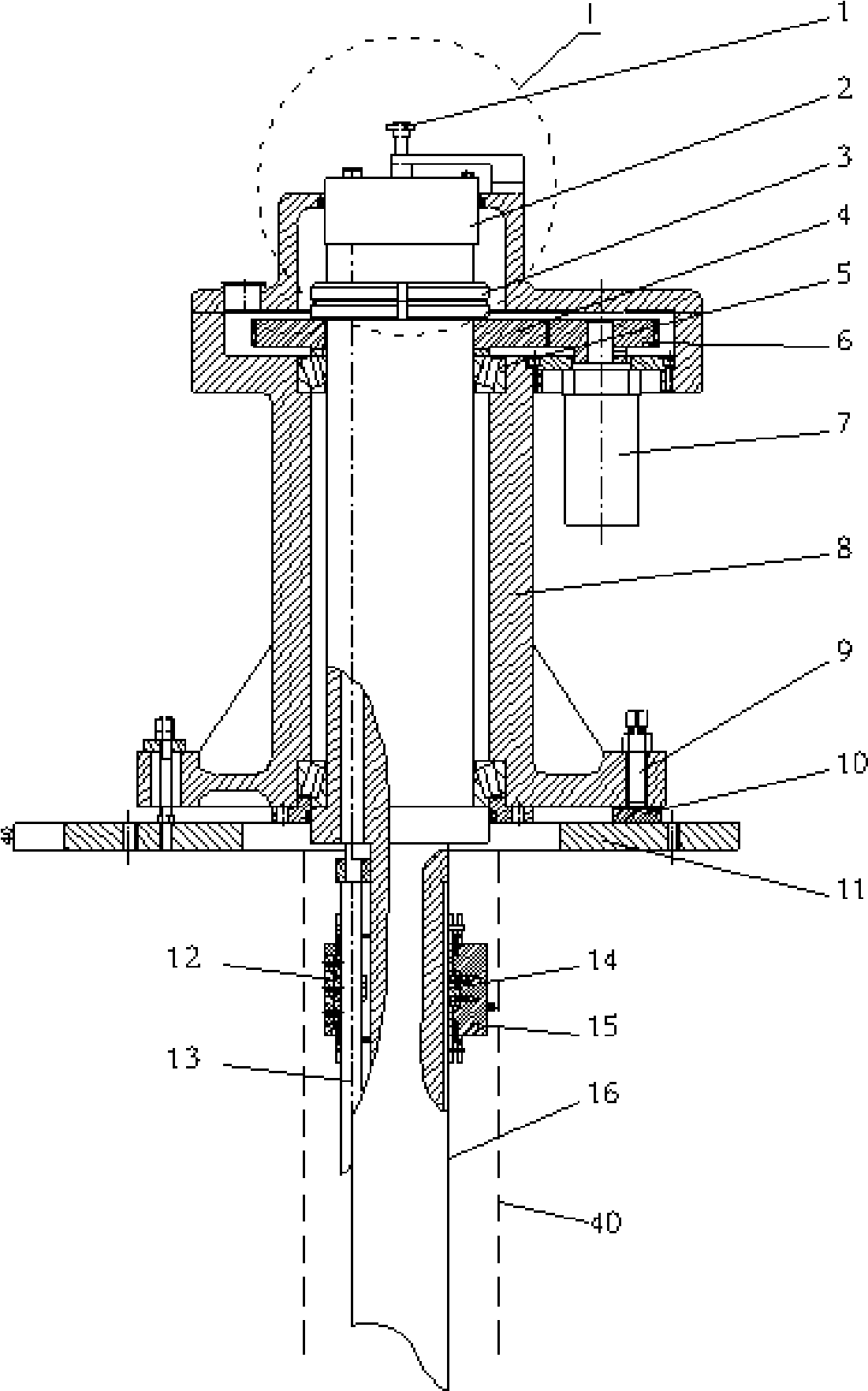 A boring machine