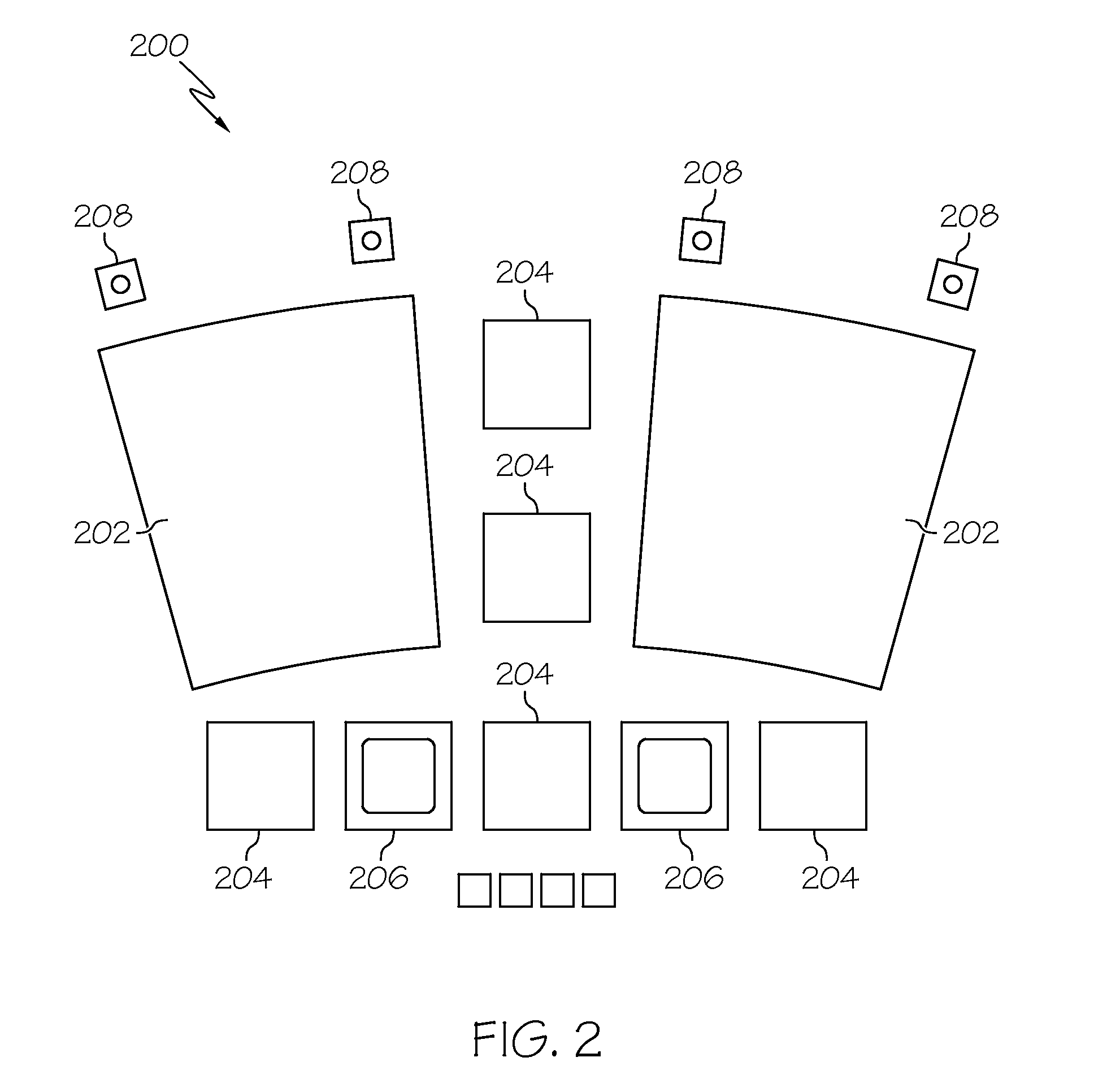 Near-to-eye tracking for adaptive operation