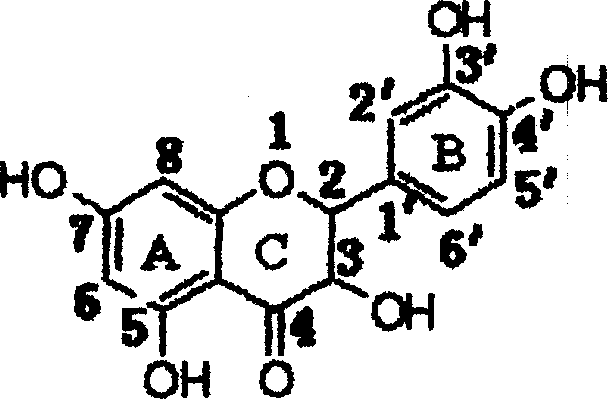 Method for extracting dihydro quercetin from larch using adsorption method