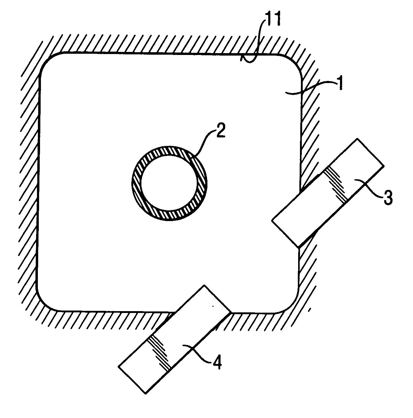 Process for the manufacture of containers which have an integral handle, and containers manufactured thereby