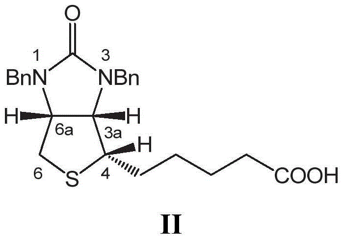 A kind of improved method of dibenzyl biotin debenzylation d-biotin