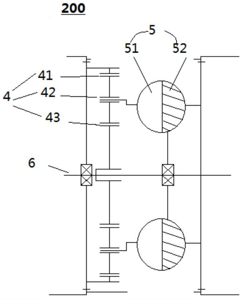 An aqueous medium retarder assembly integrating a planetary gear set and a vehicle comprising the same