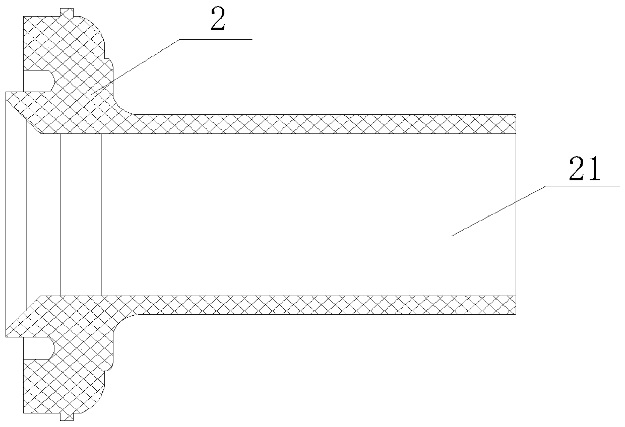 Novel PE sealing ball valve