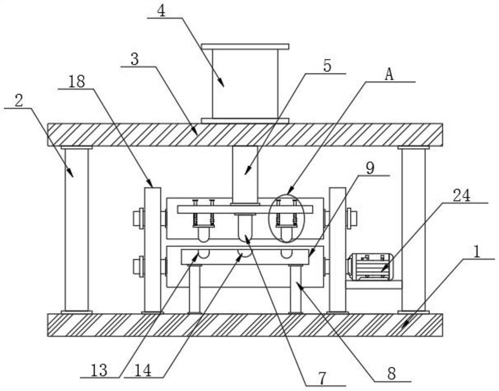 Thin-wall cable cutting device for new energy automobiles