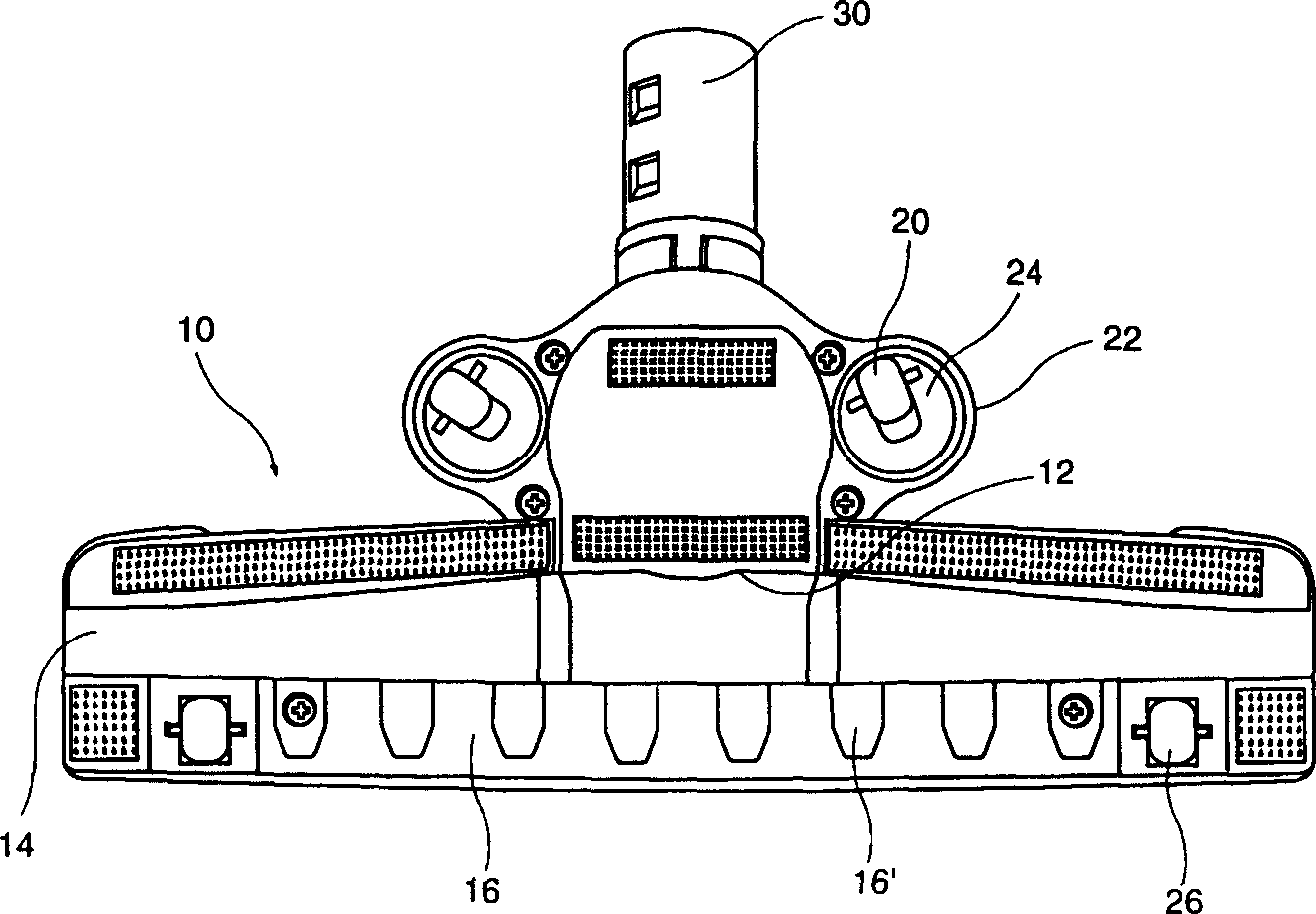 Suction nozzle of vacuum cleaner