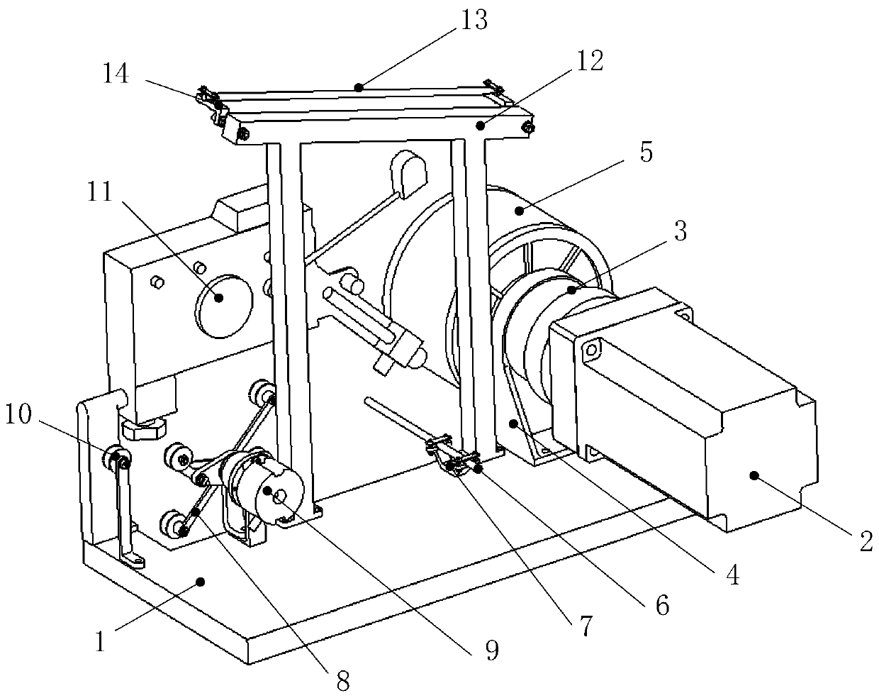 Active pay-off system with variable thread speed and constant tension