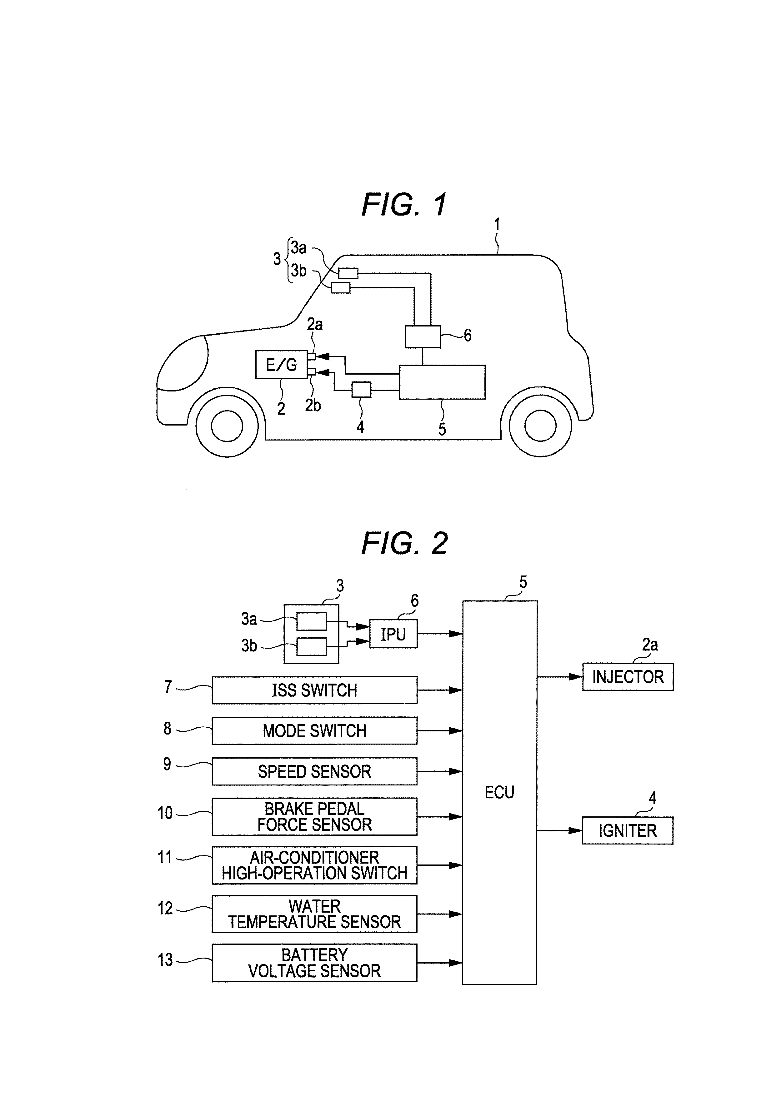 Idling stop device