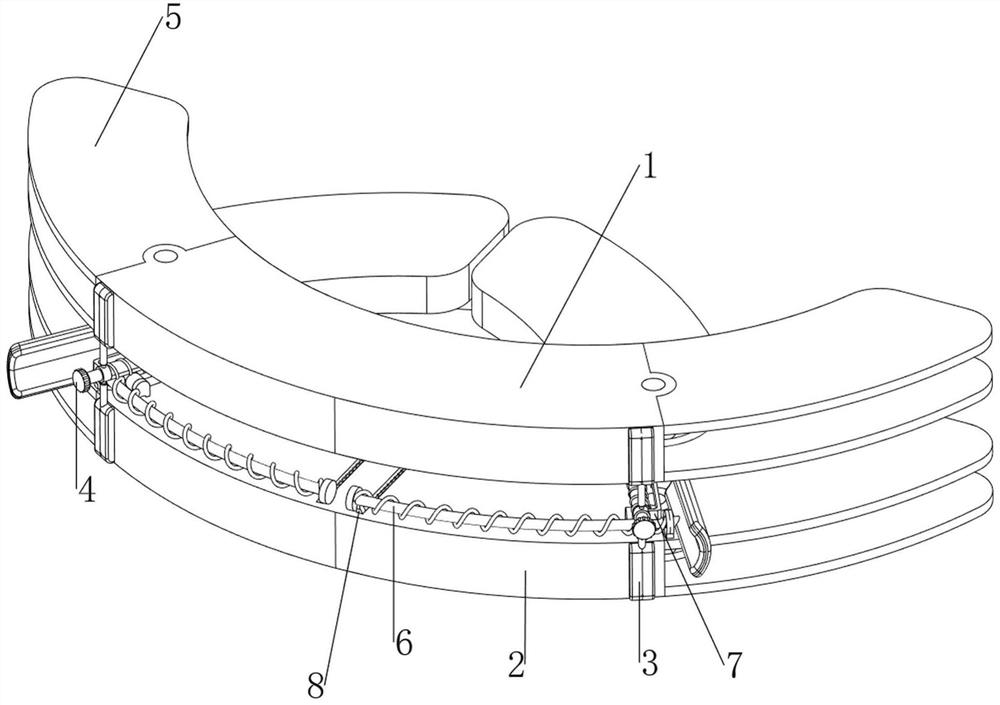 Distraction device for oral and maxillofacial surgery