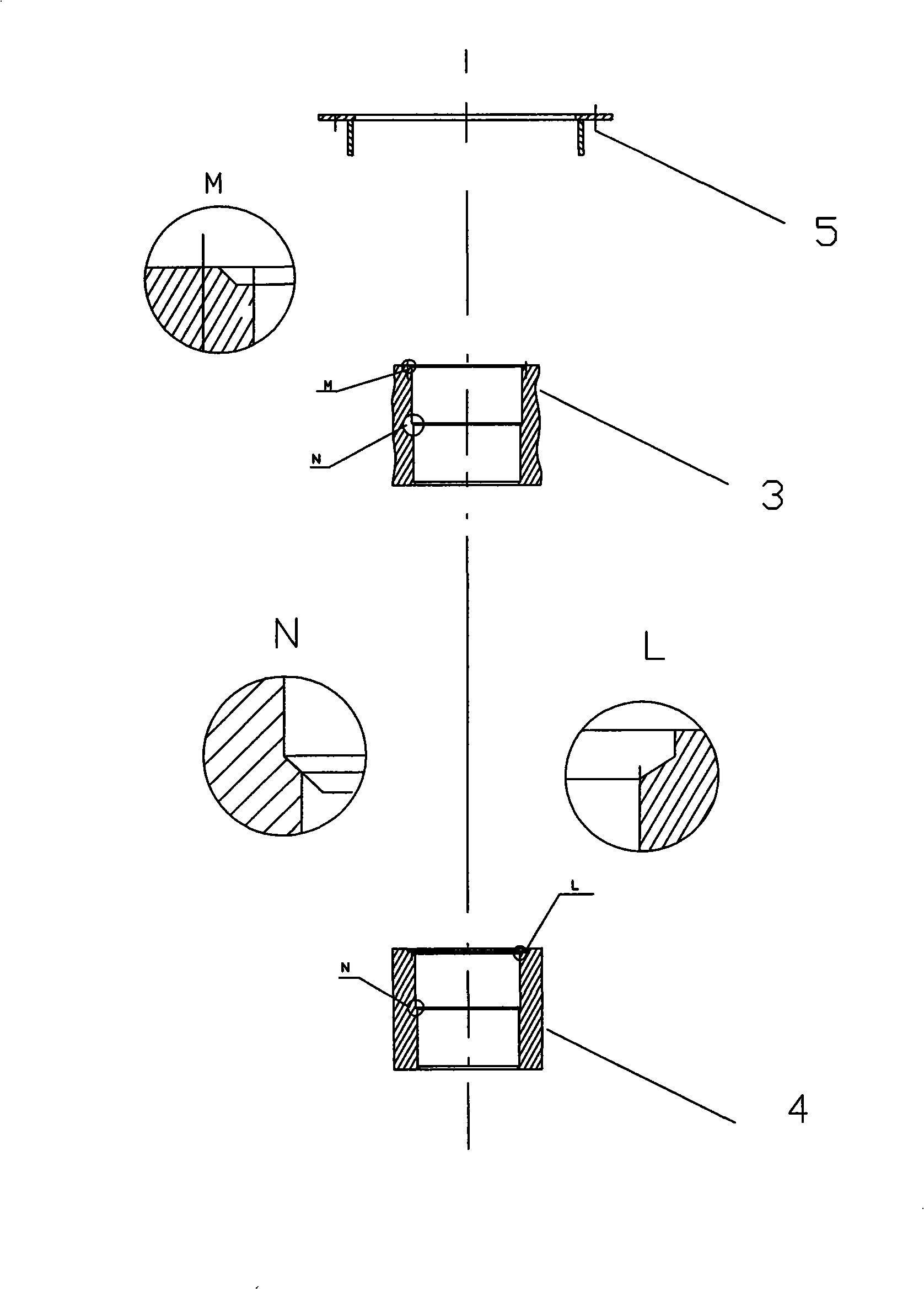 Shipping rudder system lighting and mounting method