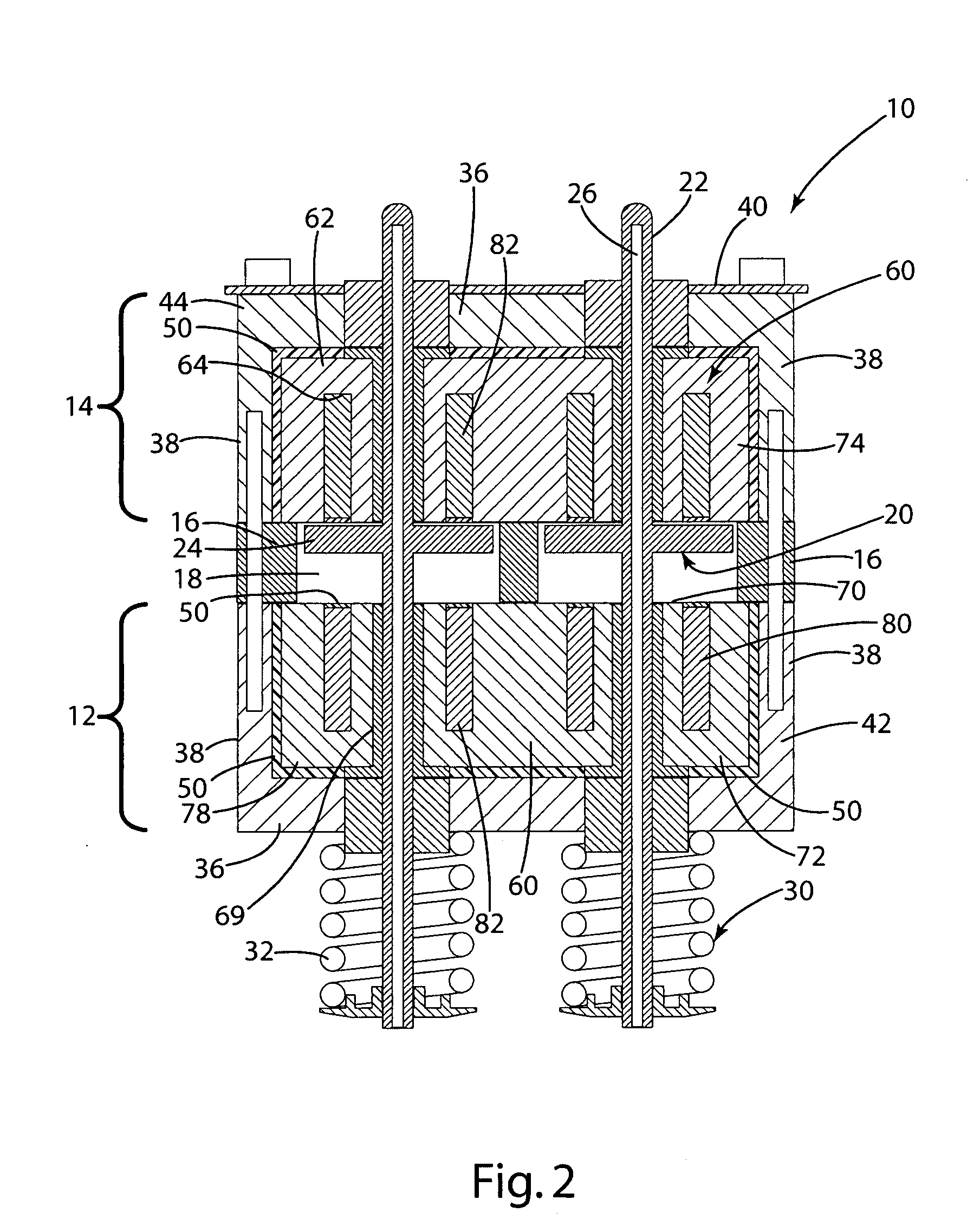 Electromechanical valve actuator